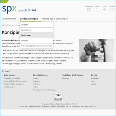 CMS WordPress | www.spxconsult.de