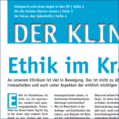 Titel Mitarbeiterzeitung | Klinik Soest